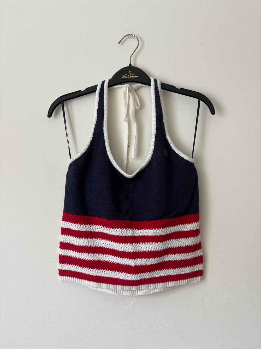 Aeropostale Women’s Americana Sweater Halter Top
